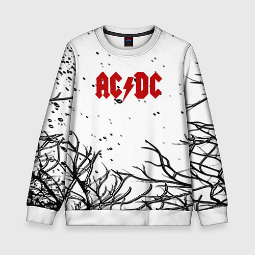 Детский свитшот AC DC steel bend / 3D-Белый – фото 1