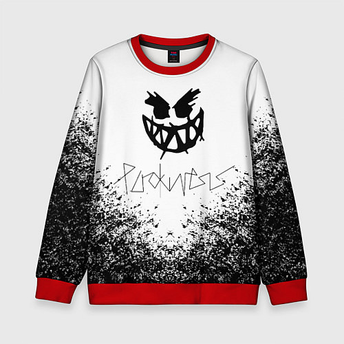 Детский свитшот The prodigy Pyrokinesis / 3D-Красный – фото 1