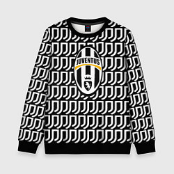 Свитшот детский Juventus pattern fc, цвет: 3D-черный