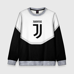 Детский свитшот Juventus black geometry sport