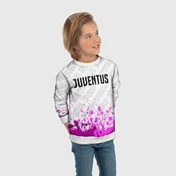 Свитшот детский Juventus pro football посередине, цвет: 3D-белый — фото 2