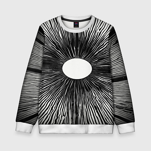 Детский свитшот Поглощение / 3D-Белый – фото 1