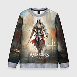 Детский свитшот Assassins creed poster game