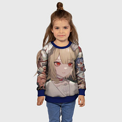 Свитшот детский Touhou Project Flandre милая, цвет: 3D-синий — фото 2