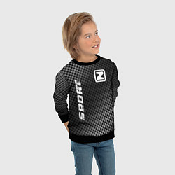 Свитшот детский Zotye sport carbon, цвет: 3D-черный — фото 2