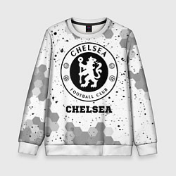 Детский свитшот Chelsea sport на светлом фоне