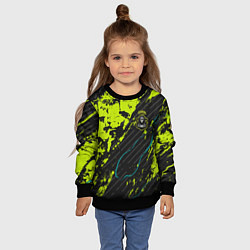 Свитшот детский Reapers gaming, цвет: 3D-черный — фото 2