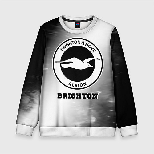 Детский свитшот Brighton sport на светлом фоне / 3D-Белый – фото 1