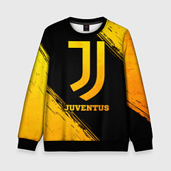 Свитшот детский Juventus - gold gradient, цвет: 3D-черный