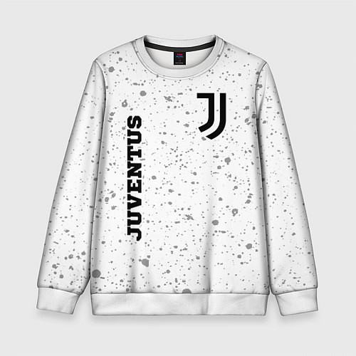 Детский свитшот Juventus sport на светлом фоне вертикально / 3D-Белый – фото 1