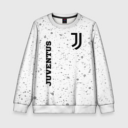 Детский свитшот Juventus sport на светлом фоне вертикально