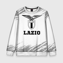 Свитшот детский Lazio sport на светлом фоне, цвет: 3D-белый