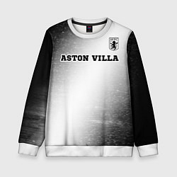 Детский свитшот Aston Villa sport на светлом фоне посередине