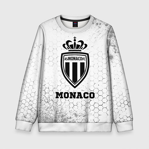 Детский свитшот Monaco sport на светлом фоне / 3D-Белый – фото 1