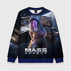 Свитшот детский Mass Effect ТалиЗора, цвет: 3D-синий