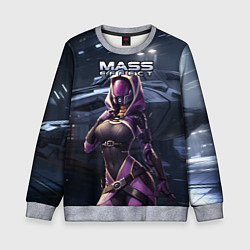Детский свитшот Mass Effect ТалиЗора и космический корабль