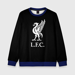 Свитшот детский Liverpool fc club, цвет: 3D-синий