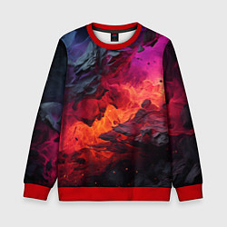 Детский свитшот Яркий абстрактный путь