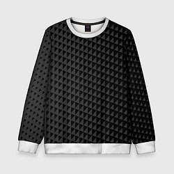 Детский свитшот Паттерн из черных треугольников