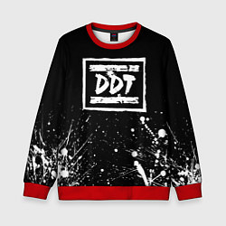 Свитшот детский DDT rock group, цвет: 3D-красный