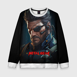 Детский свитшот Веном Снейк из игры Metal gear