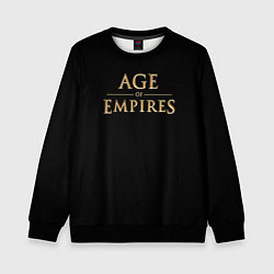 Детский свитшот Age of Empires logo
