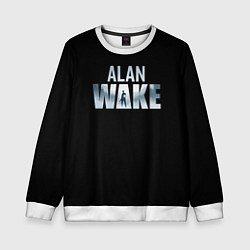 Детский свитшот Алан Вейк лого