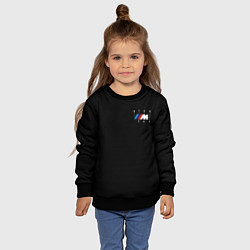 Свитшот детский BMW motorsport six-speed, цвет: 3D-черный — фото 2