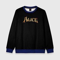 Детский свитшот Alice american mcgee