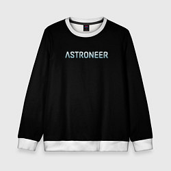 Детский свитшот Astroneer logo