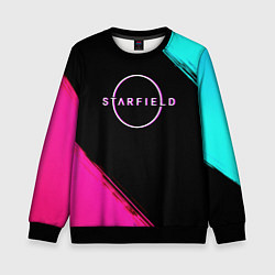 Детский свитшот Starfield neon