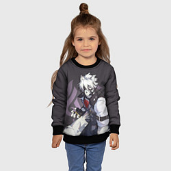 Свитшот детский Von Lycaon - Zenless Zone Zero, цвет: 3D-черный — фото 2