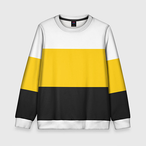 Детский свитшот Флаг Российской империи / 3D-Белый – фото 1