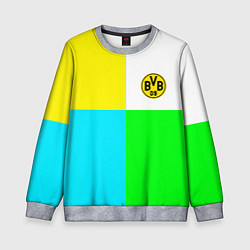 Свитшот детский Borussia color cport, цвет: 3D-меланж