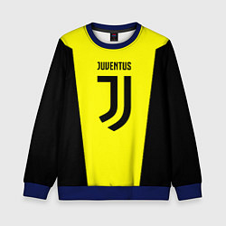 Детский свитшот Juventus sport geometry yellow