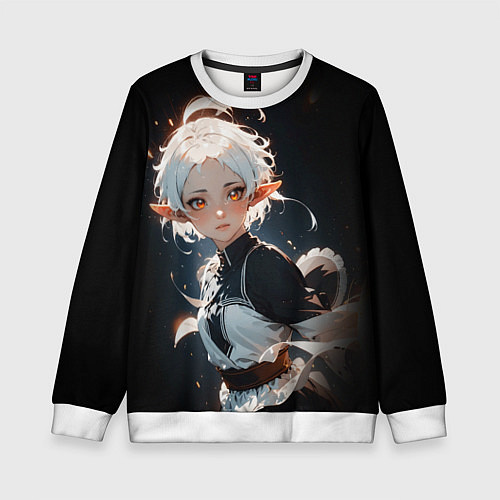 Детский свитшот Сильфи - Mushoku Tensei: Jobless / 3D-Белый – фото 1