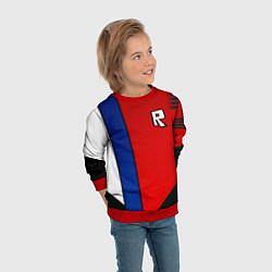 Свитшот детский Roblox uniform, цвет: 3D-красный — фото 2