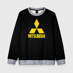 Детский свитшот Mitsubishi logo yelow