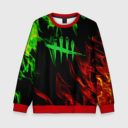 Детский свитшот Dead by daylight fire steel