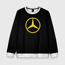 Детский свитшот Mercedes logo yello