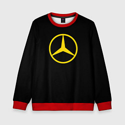 Детский свитшот Mercedes logo yello