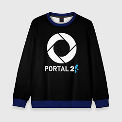 Детский свитшот Portal2 logo game