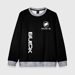 Детский свитшот Buik logo white