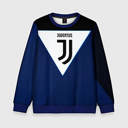 Свитшот детский Juventus sport geometry color, цвет: 3D-синий