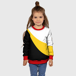 Свитшот детский За веру царя и святую триединую Русь Большой герб, цвет: 3D-красный — фото 2