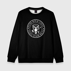 Детский свитшот Ramones logo rock