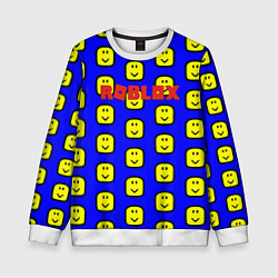 Детский свитшот Roblox pattern mobile
