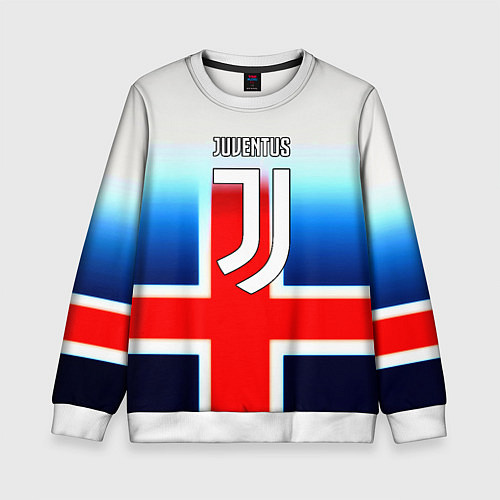 Детский свитшот Ювентус анг / 3D-Белый – фото 1