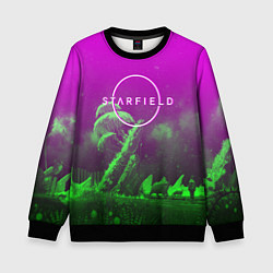 Детский свитшот Starfield space rpg