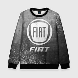 Детский свитшот Fiat - grey gradient